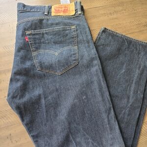 Levi's Men's Dark Blue Straight Jeans